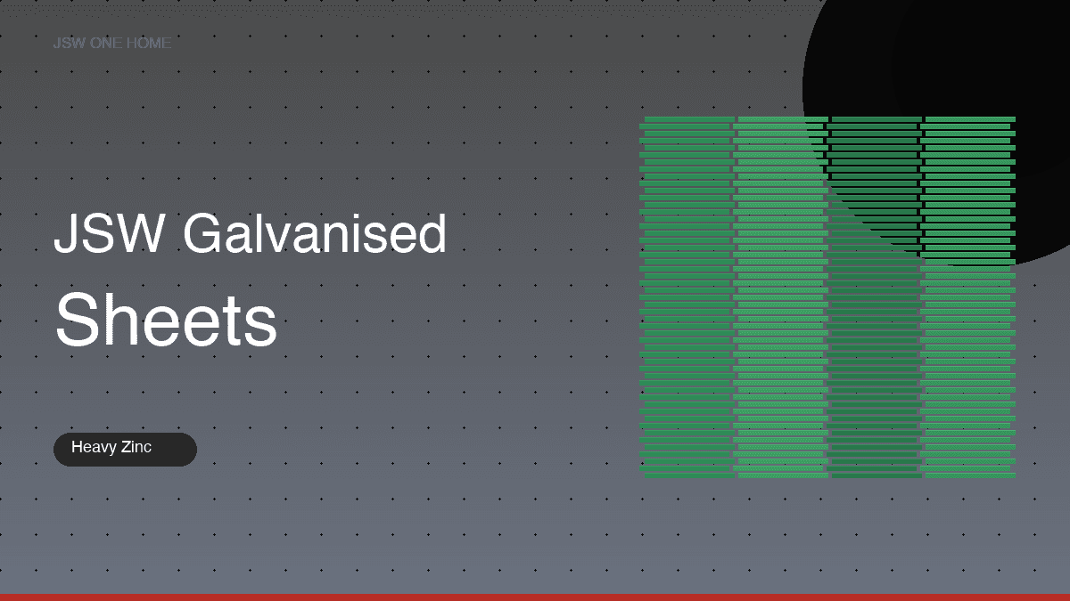 JSW Galvanised Sheets