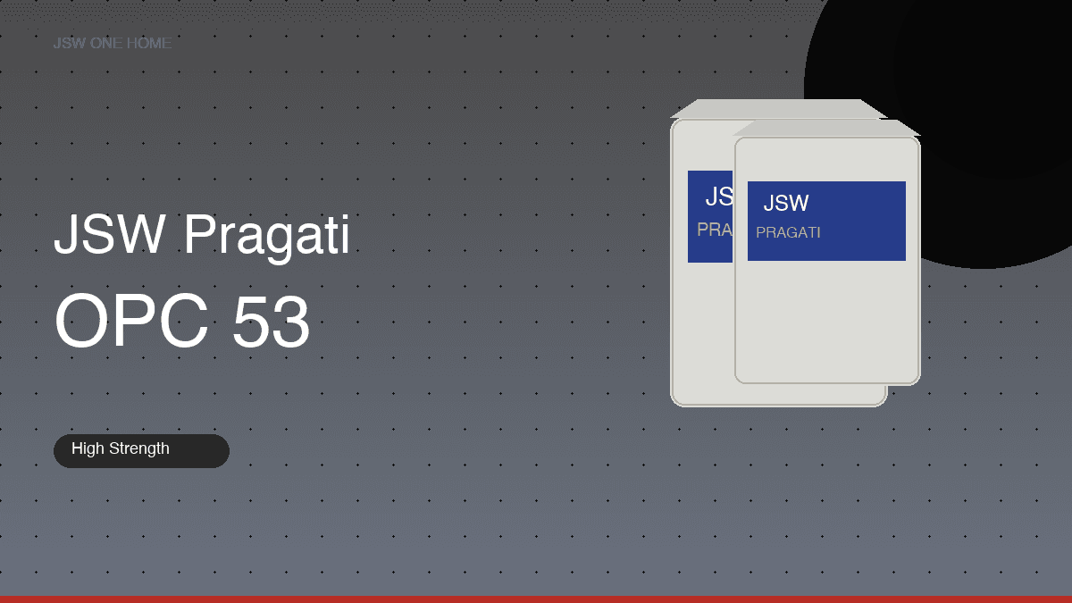 JSW Pragati Cement OPC 53