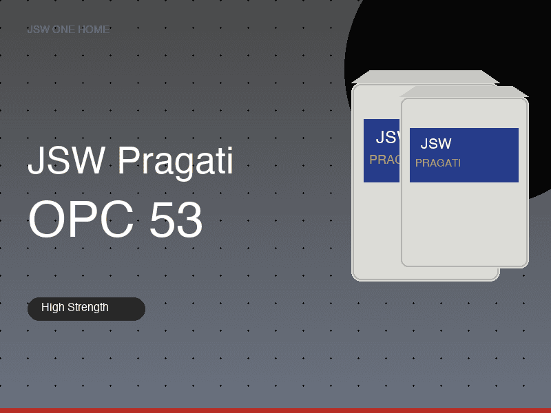 JSW Pragati Cement OPC 53